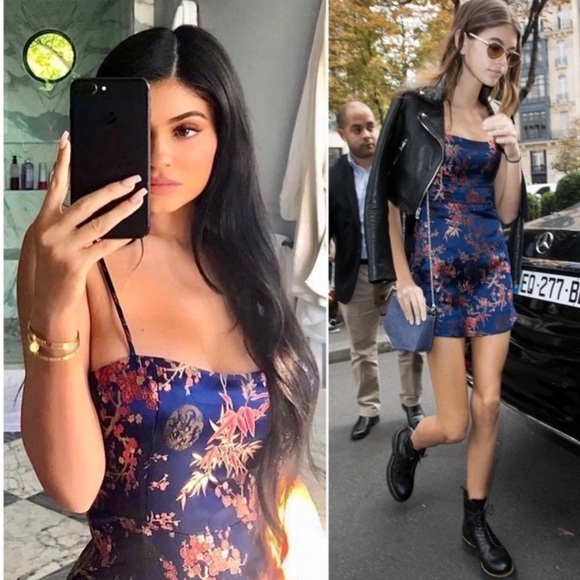 Realisation Par Dresses & Skirts - Realisation Par The Emilie Dress Shanghai Nights Silk Dress Size Small